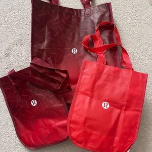 Set of 3 lululemon athletica Bags - 1 Large, 2 Small